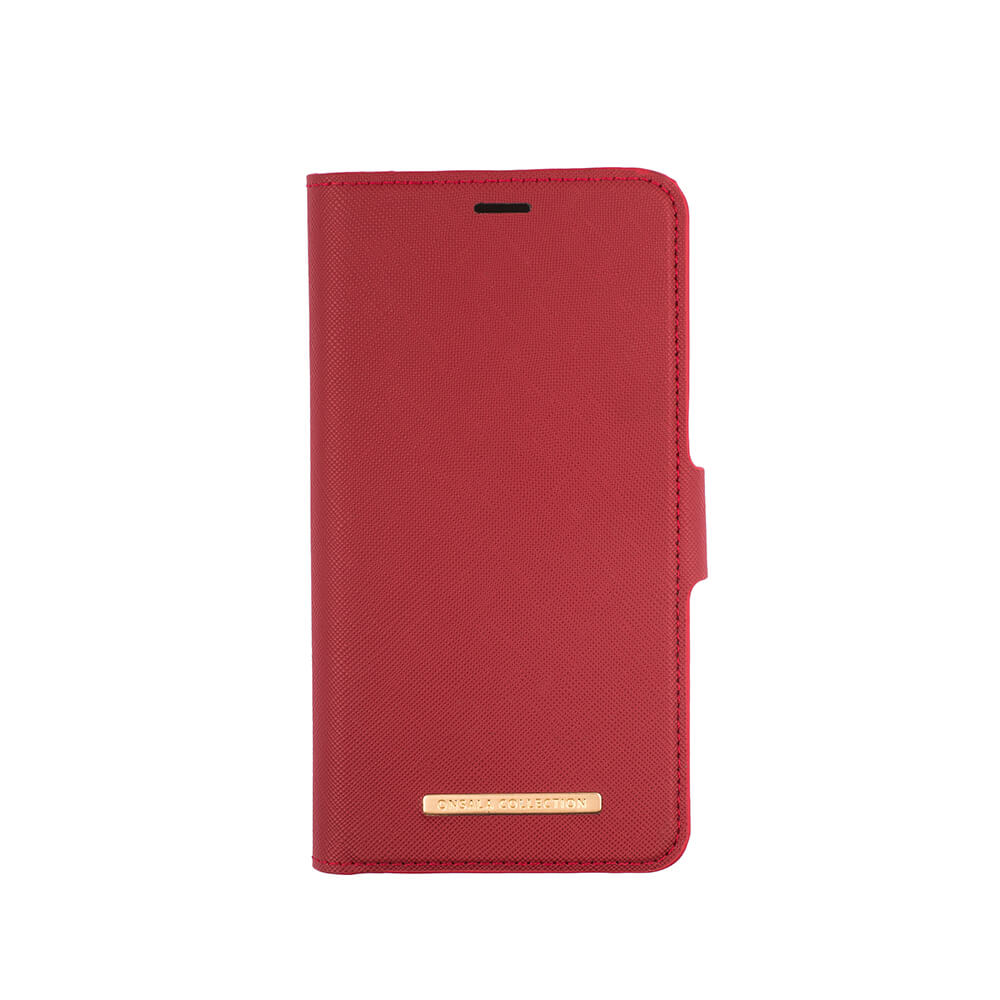 onsala-onsala-collection-mobilfodral Saffiano Red iPhone 12 Mini